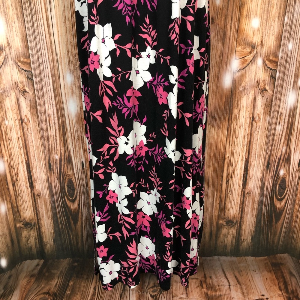 Secret Treasures Sleep Knit Sleeveless Midi Lounger Dress - Picture 9 of 15